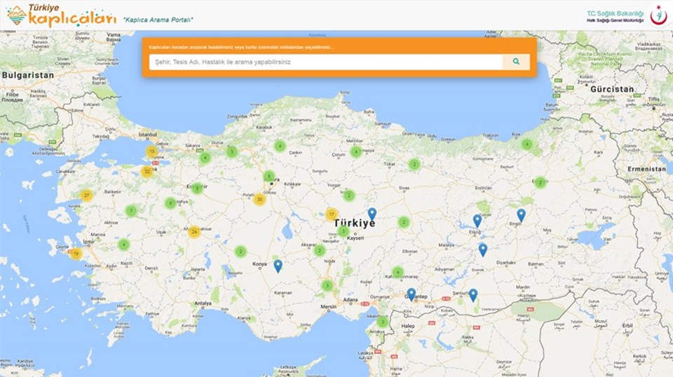 Türkiye'nin şifalı su bilgileri internet ortamında - 1