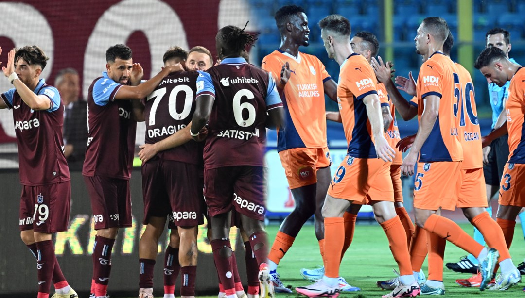 Trabzonspor ve Başakşehir Avrupa'da avantaj peşinde