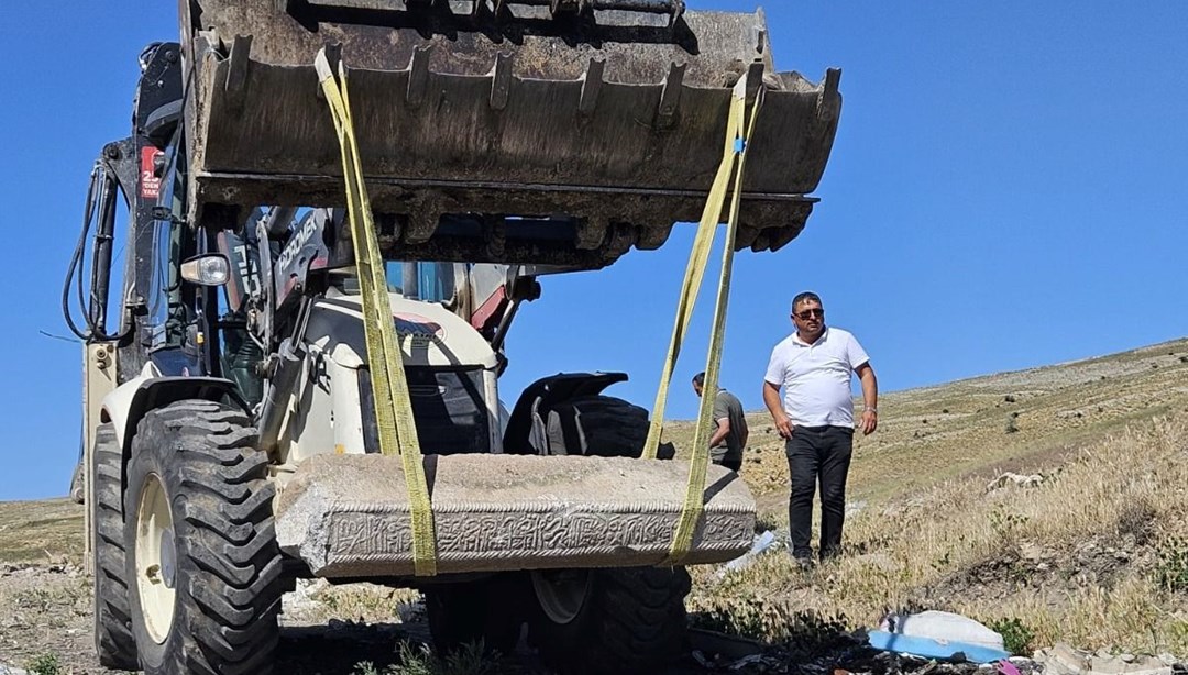 Hafriyat döküm sahasından tarih çıktı