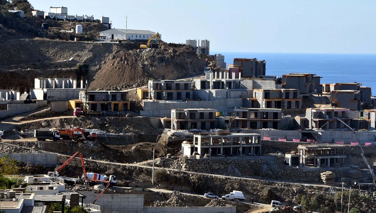 Bodrum'da inşaat yasağı sona erdi Bodrum'da inşaat yasağı sona erdi