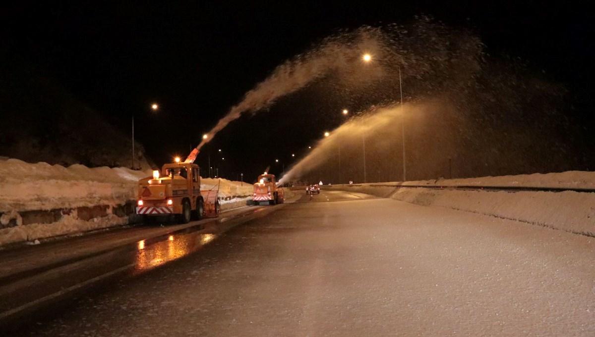 Anadolu Otoyolu'nun Bolu Dağı Tüneli kesimi ulaşıma kapatıldı