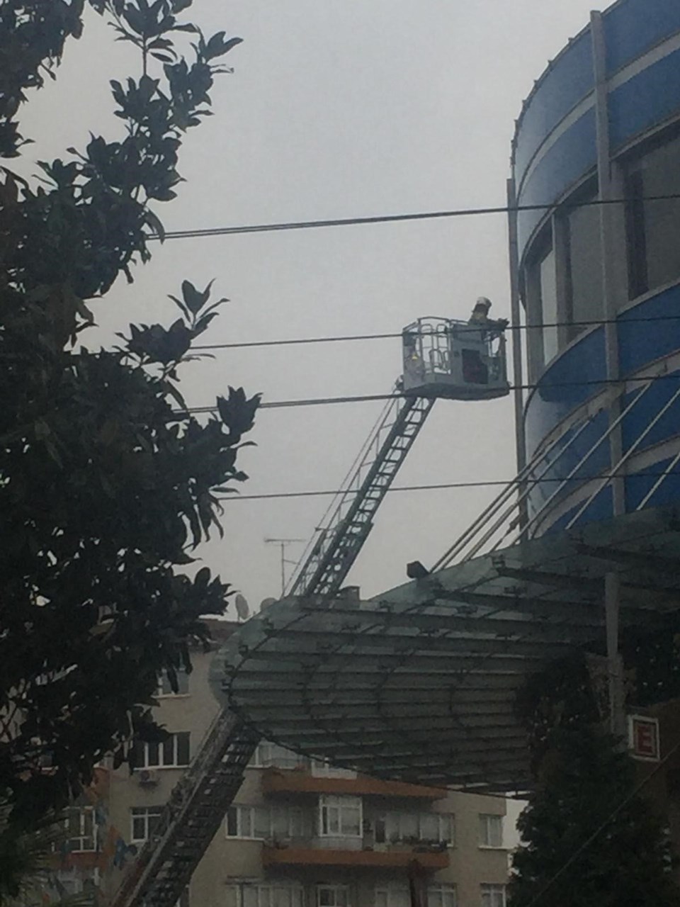 İstanbul'da AVM'deki spor salonunda yangın - 1