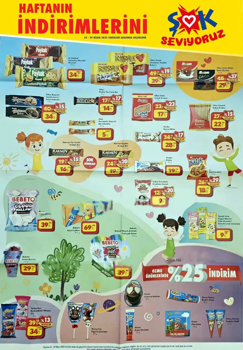 ŞOK 23 Nisan aktüel eserler kataloğu: “Ne Alırsan 100 TL” kampanyası raflara geliyor 76