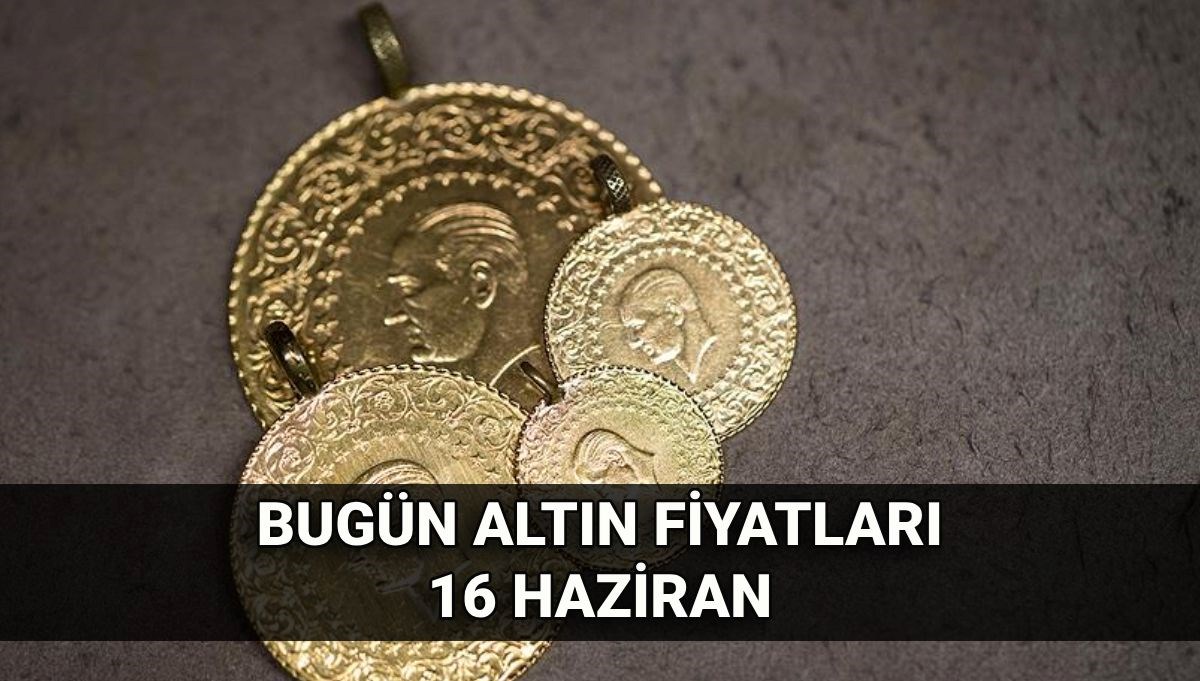 Altında hareketlilik! Altın fiyatı son durum 16 Haziran: Bugün gram altın ve çeyrek altın ne kadar? Canlı altın kuru