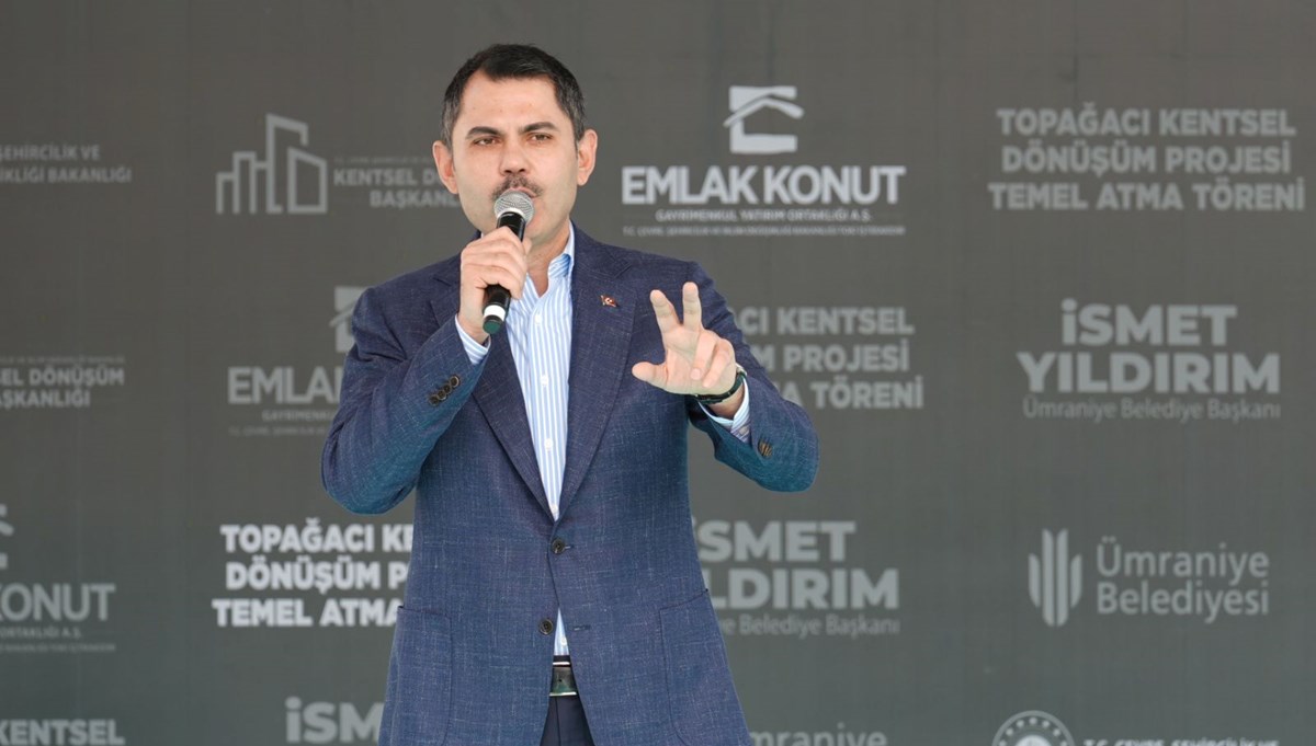 Murat Kurum: 81 ilde 72 milyon metrekare millet bahçesi bitiren bir anlayışla karşınızdayım