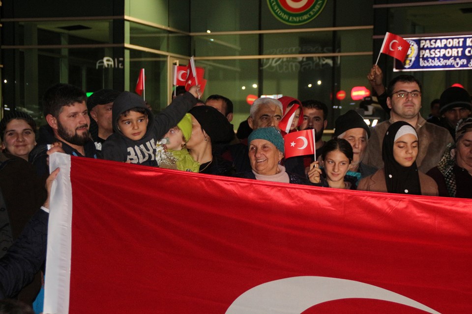 Ukrayna'da yaşayan 88 Ahıska Türkü, Türkiye'ye geldi - 1