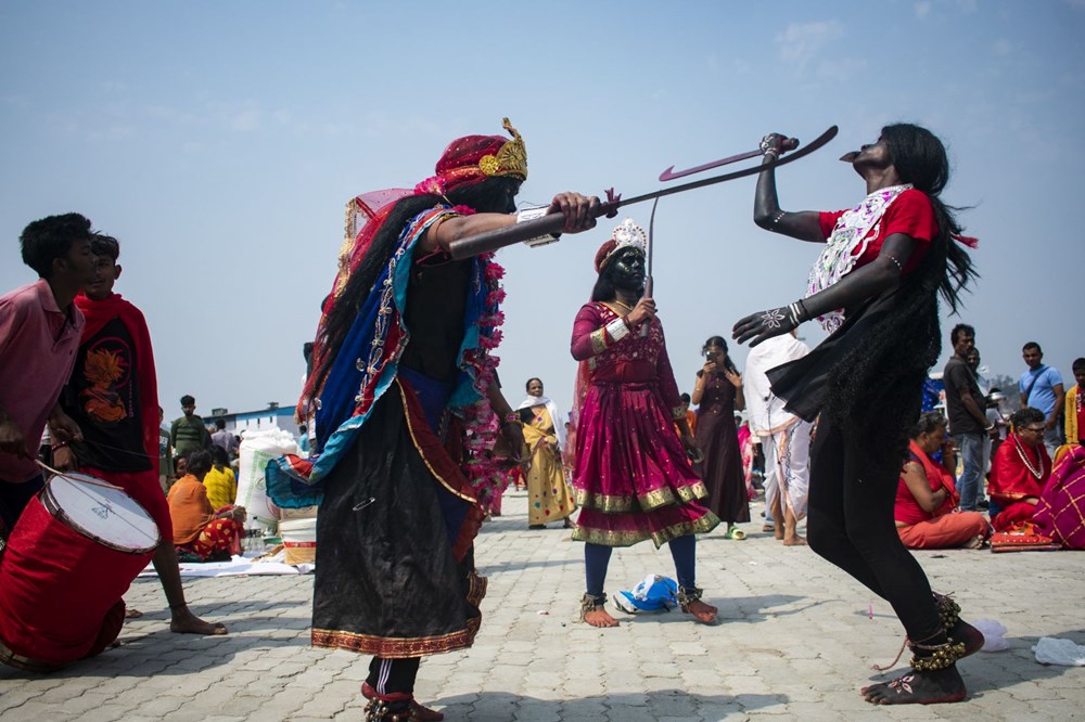 Hindistan'da Ashoka Ashtami Festivali kutlamaları yapıldı - 21