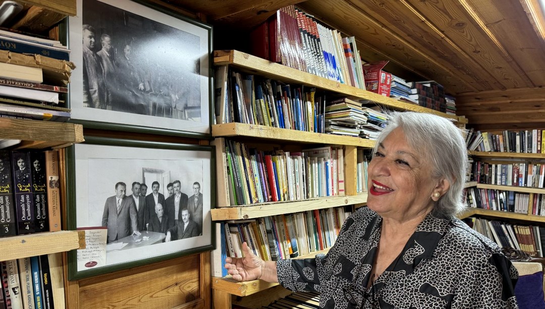 Kütüphaneye dönüştürdüğü ata yadigarı konağın kapılarını kitapseverlere açtı