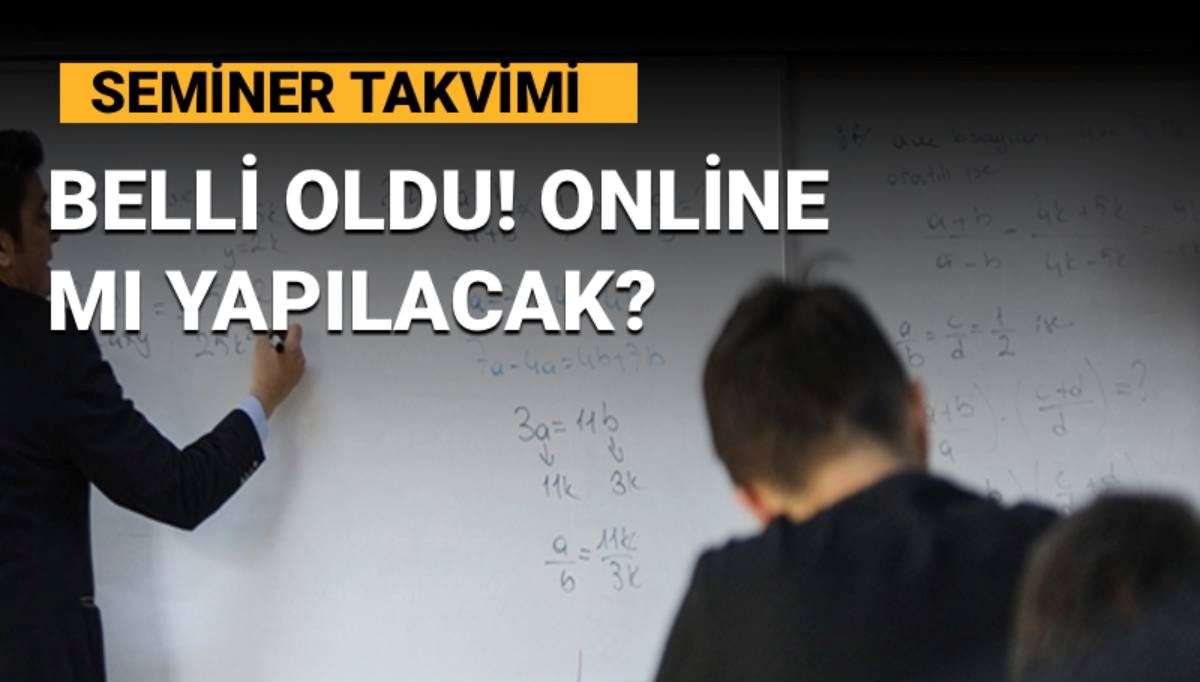 Öğretmen seminerlerinin başlayacağı tarih belli oldu