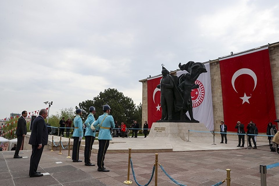 Devlet erkanından Anıtkabir ziyareti - 4