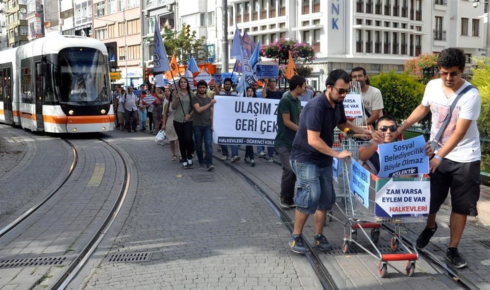 Zamma market arabalı protesto - 1