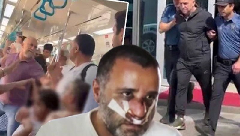 Marmaray'daki yumruklu kavgada tutuklama