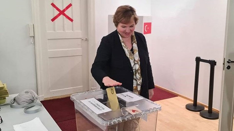 Finlandiya, İsveç, Lübnan ve Katar'da Türkiye'deki seçimler için oy verme işlemi başladı - 1
