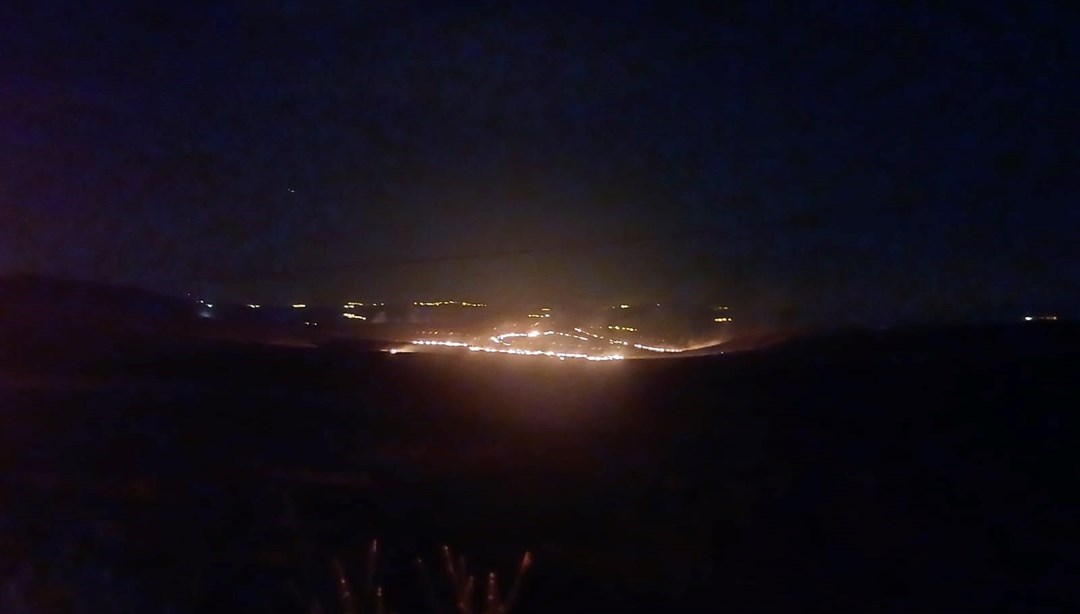 Siirt'te anız yangını: 8 bin dönüm arazi zarar gördü