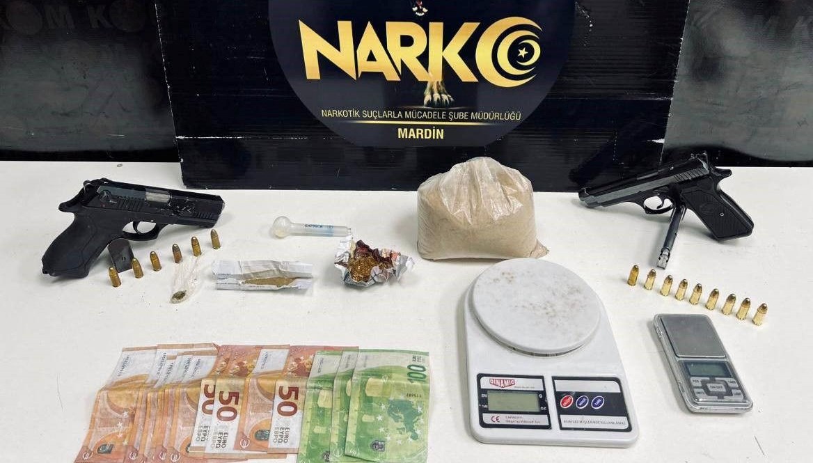 Mardin'de uyuşturucu operasyonu