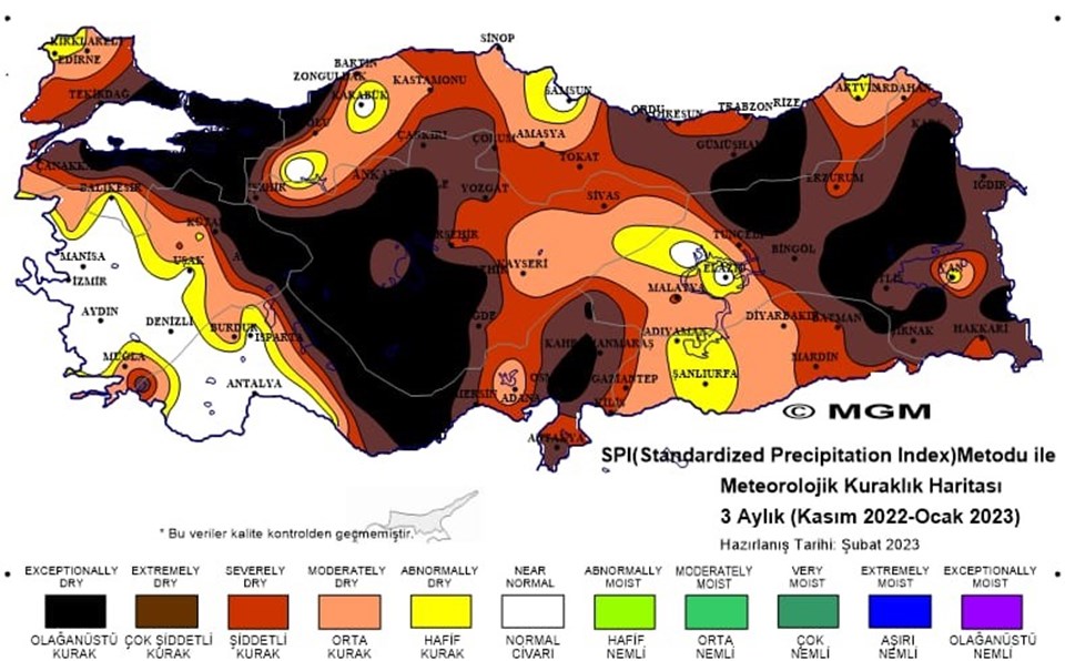 Karadeniz'i 'çok şiddetli kuraklık' vurdu - 2