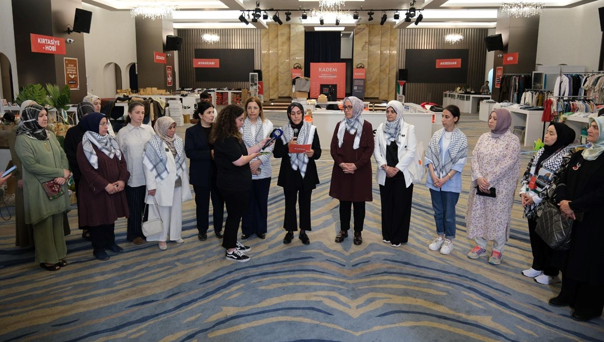 KADEM, Gazze için hayır çarşısını İstanbul'da açtı KADEM, Gazze için hayır çarşısını İstanbul'da açtı