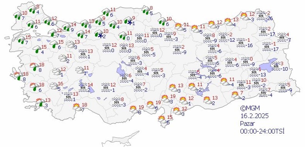 Şiddetli soğuk ve kar geri geliyor! Hava sıcaklığı 8 derece birden düşecek - 5