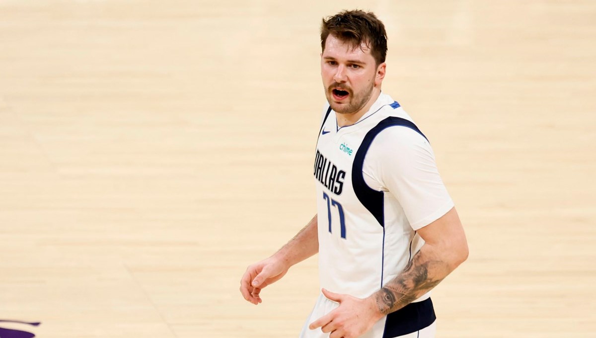 Luka Doncic'in triple-double'ı galibiyet getirdi Luka Doncic'in triple-double'ı galibiyet getirdi