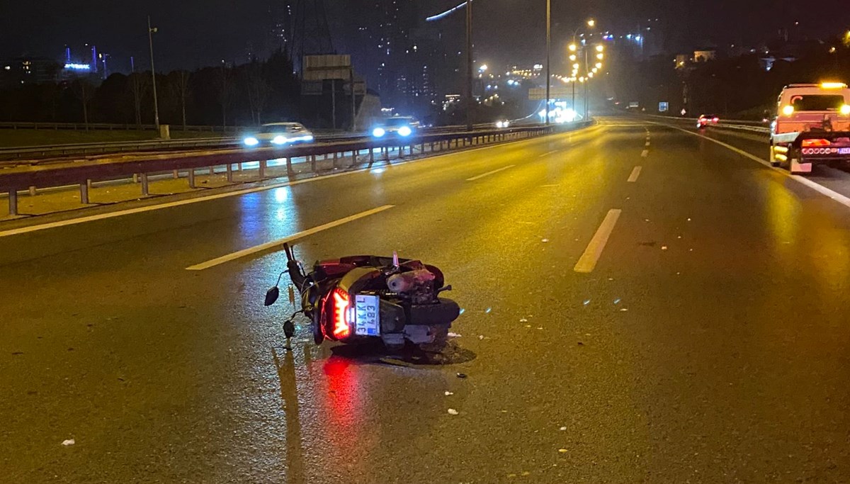 TEM Otoyolu'nda motosiklet kazası: 2 ölü