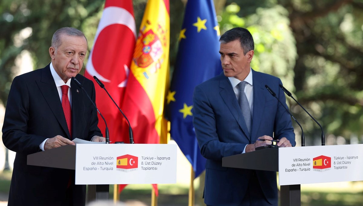 Erdoğan-Sanchez görüşmesi | Cumhurbaşkanı Erdoğan: İspanya'nın Filistin Devletini tanıma kararı örnek olmalı Erdoğan-Sanchez görüşmesi | Cumhurbaşkanı Erdoğan: İspanya'nın Filistin Devletini tanıma kararı örnek olmalı
