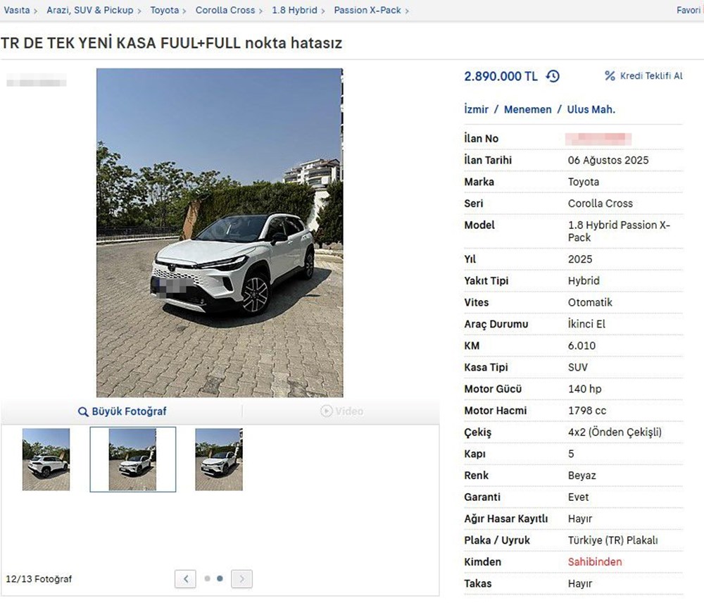 İkinci eller sıfırdan daha pahalı... Yasağa rağmen ilana çıkıyorlar - 4