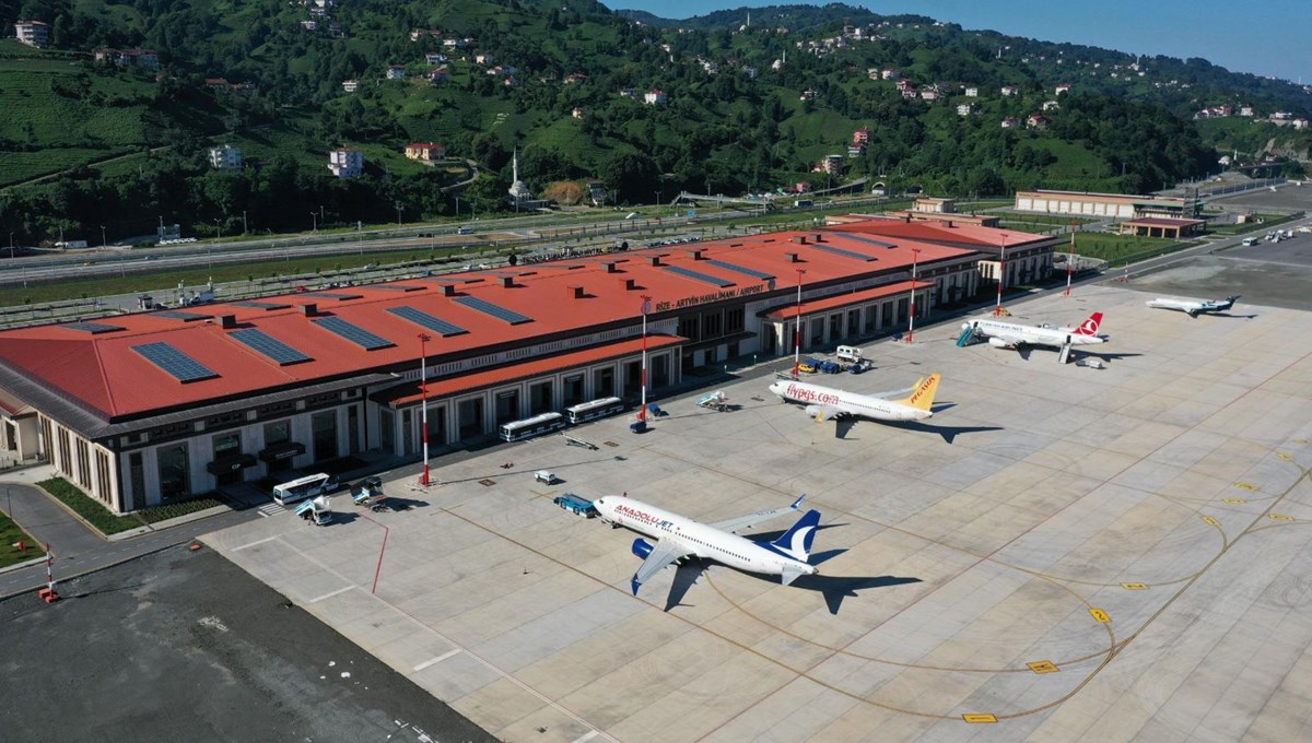 Rize-Artvin Havalimanı'na 2 yeni frekans Rize-Artvin Havalimanı'na 2 yeni frekans