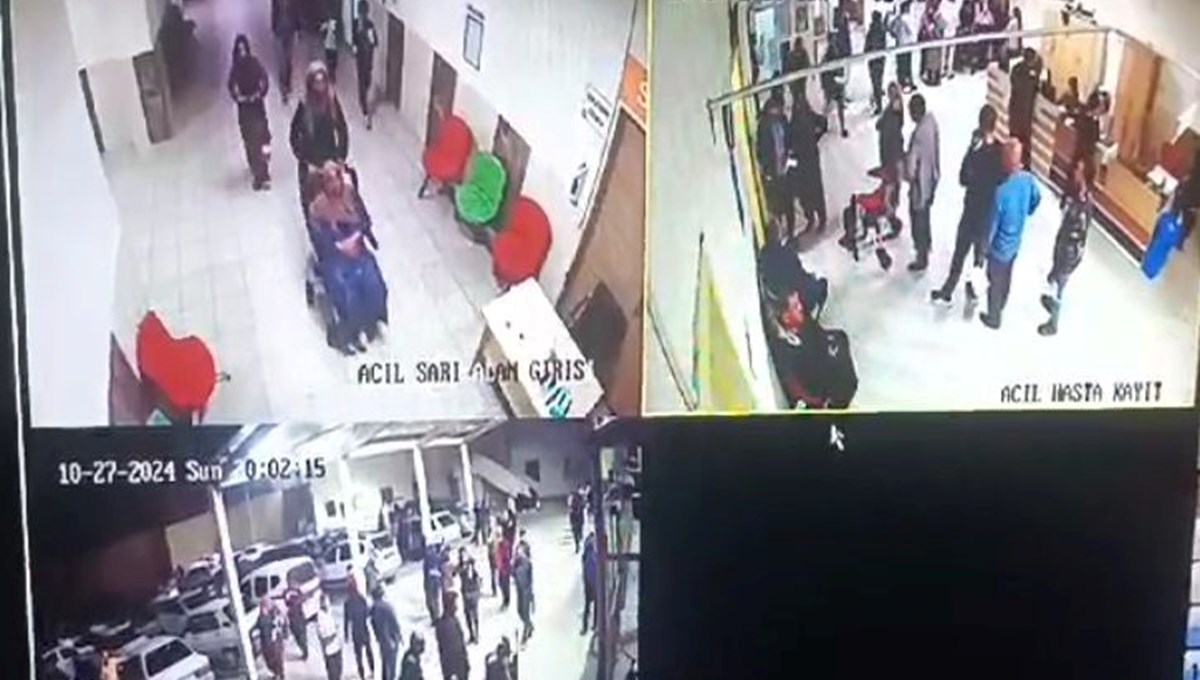 Adana’da deprem anı: Hastanedeki panik kamerada Adana’da deprem anı: Hastanedeki panik kamerada