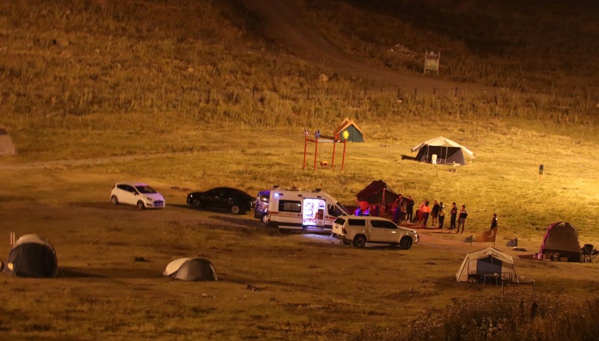 Çadırda feci ölüm