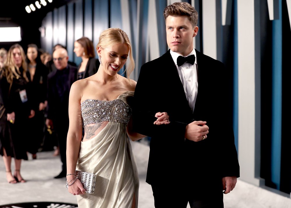 Scarlett Johansson ile komedyen Colin Jost evlendi - 1