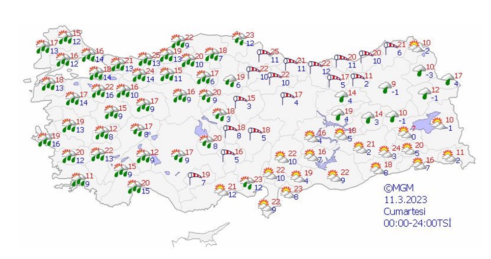 Meteoroloji'den 58 il için uyarı (Hafta sonu hava nasıl olacak?) - 7