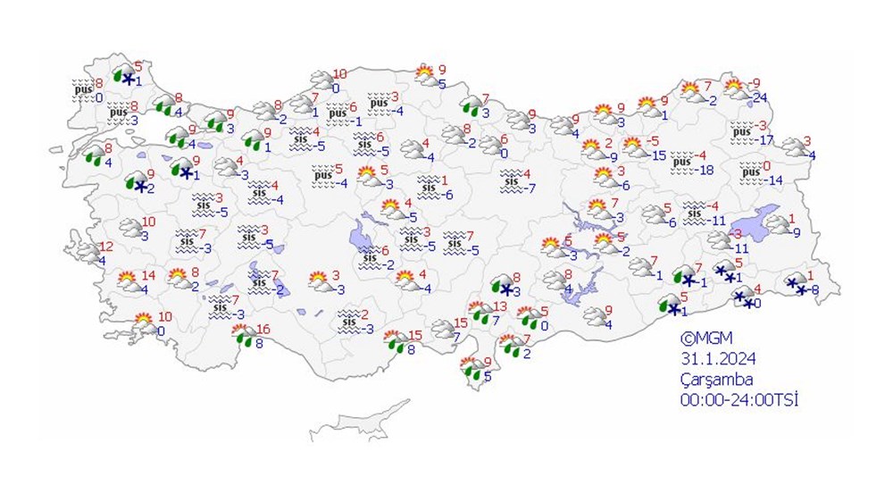 Bugün hava nasıl olacak? 3 bölgede şiddetli rüzgara dikkat (İstanbul, Ankara, İzmir hava durumu) - 8
