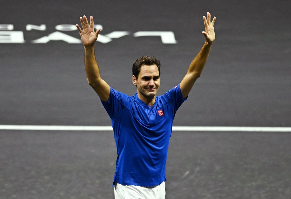 Tenisin efsane ismi Roger Federer kortlara veda etti - 2