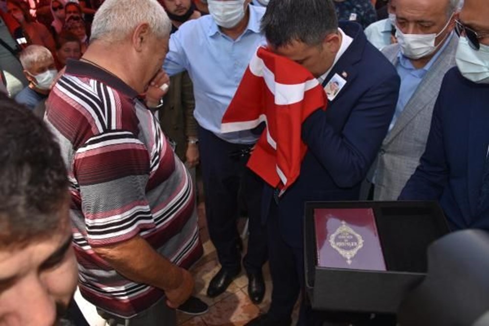 Muğla'da 'orman şehidi' törenle son yolculuğuna uğurlandı - 34