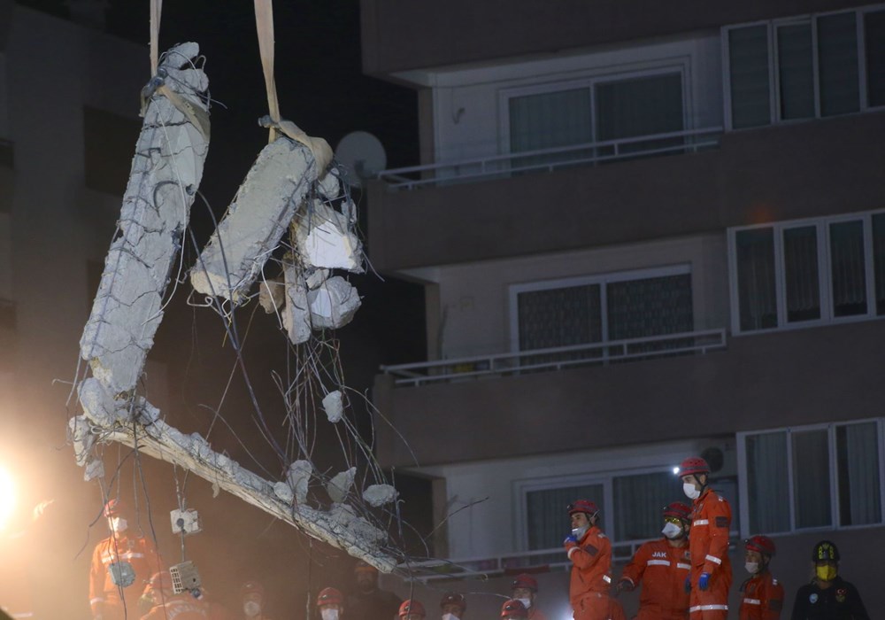 Rıza Bey Apartmanı'nda arama kurtarma çalışması - 5