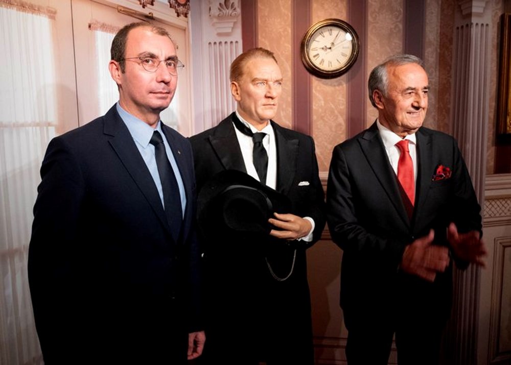 Atatürk'ün balmumu heykeli Berlin'de ziyarete açıldı - 3