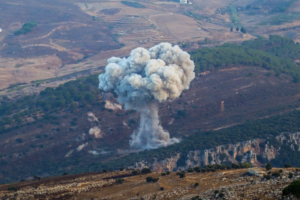 İsrail'den Lübnan'a yeni saldırı dalgası: En geniş çaplı hava bombardımanını başlattı - 1