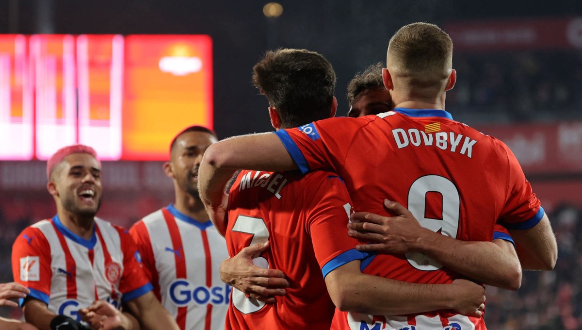 Girona La Liga'da zirveye demir attı Girona La Liga'da zirveye demir attı