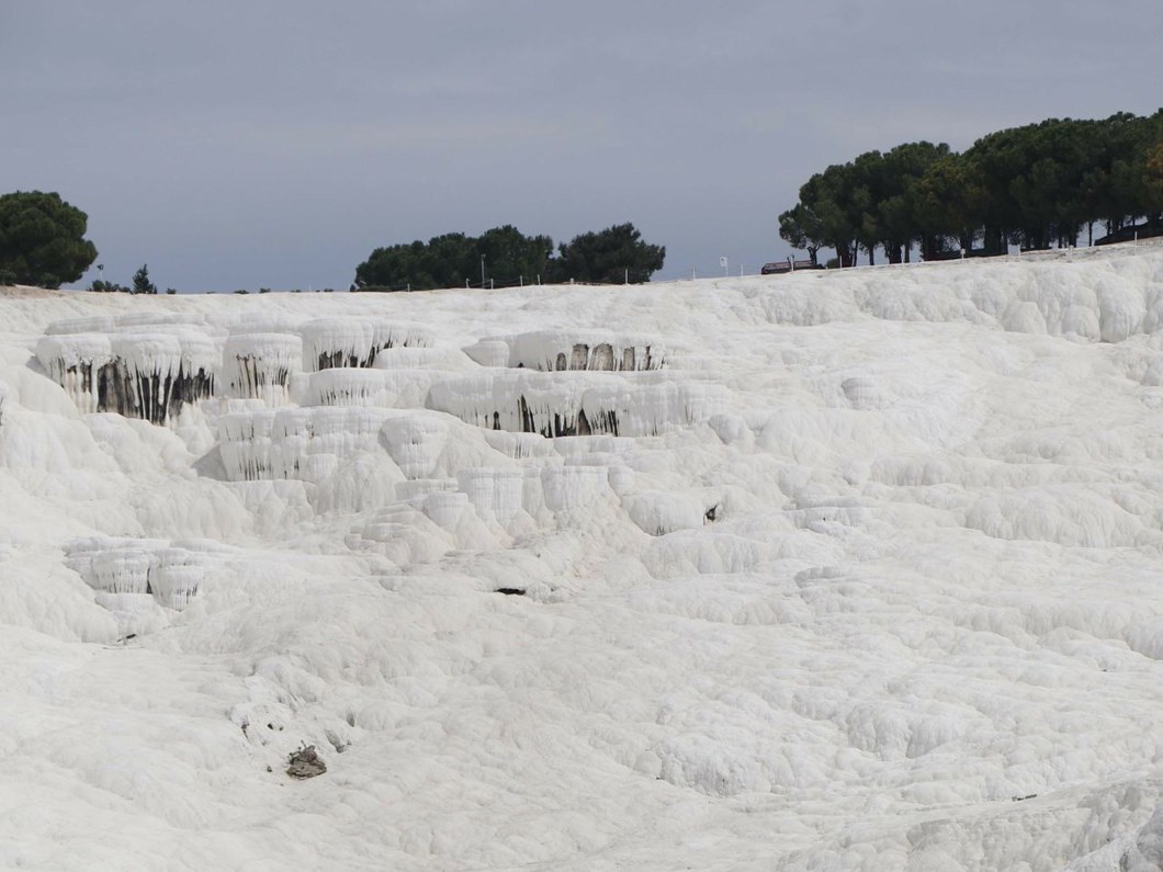 Ziyarete Kapanan Pamukkale Beyazladi Ntv