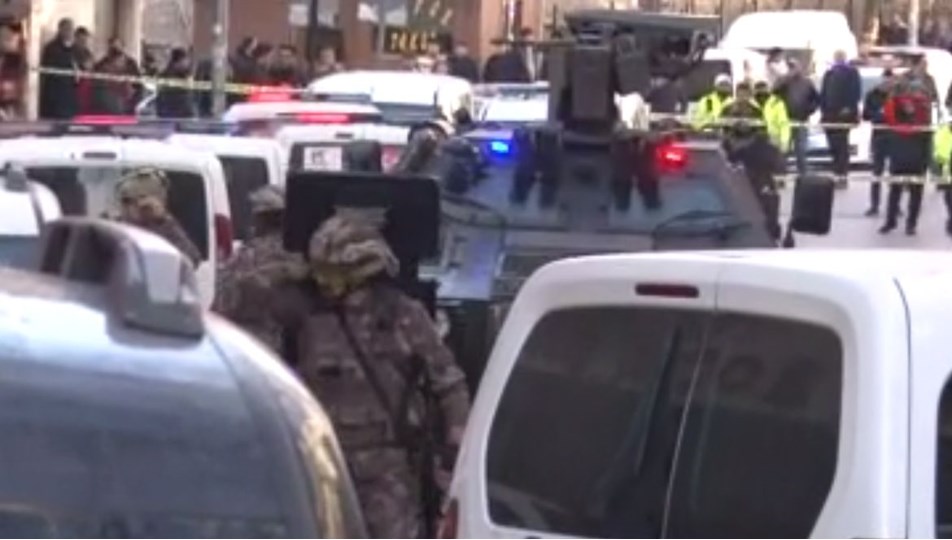 Ankara'da otel camından rastgele ateş