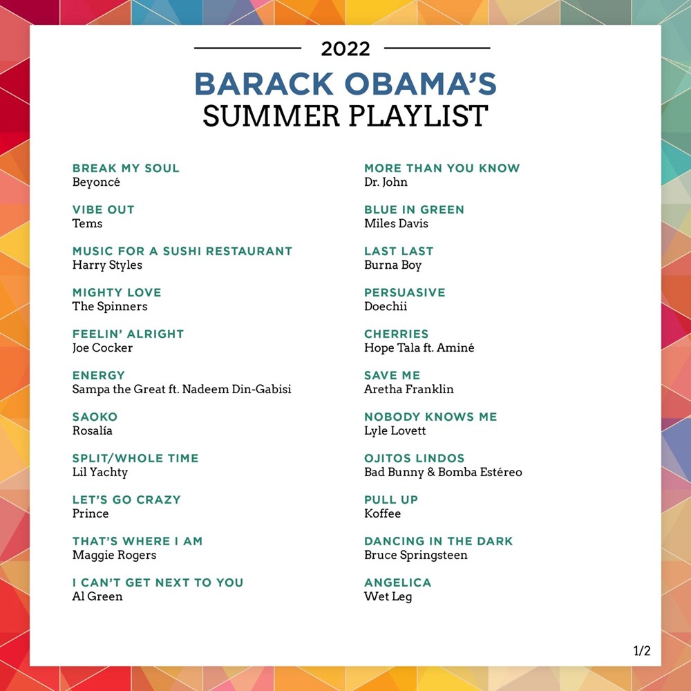 Barack Obama bu yaz en sevdiği şarkıların listesini paylaştı - 3