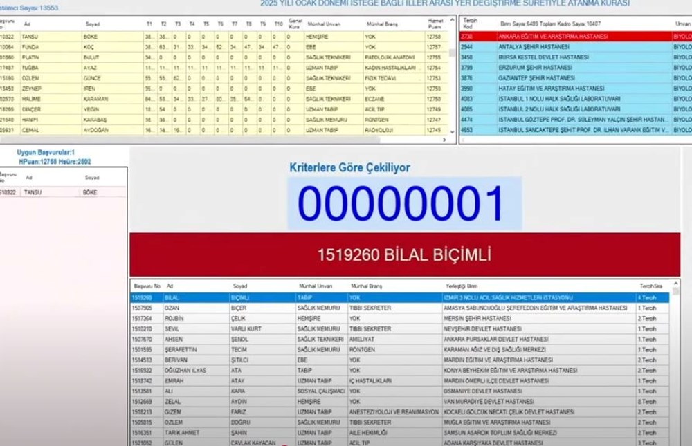 Sağlık Bakanlığı il dışı kura çekimi tamamlandı: Sağlık Bakanlığı iller arası tayin sonuçları ve isim listesi nasıl öğrenilir? - 3