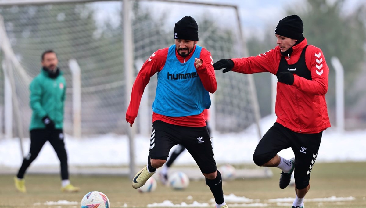 Sivasspor, Galatasaray maçı hazırlıklarına devam etti