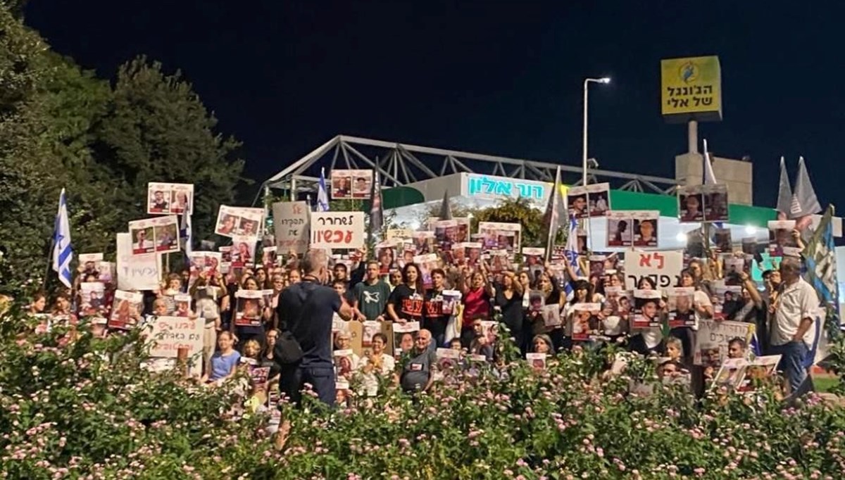 İsrail’de esir protestoları devam ediyor