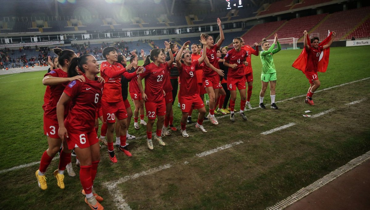 A Milli Kadın Futbol Takımı, Uluslar C Ligi'nde 6'da 6 yaptı