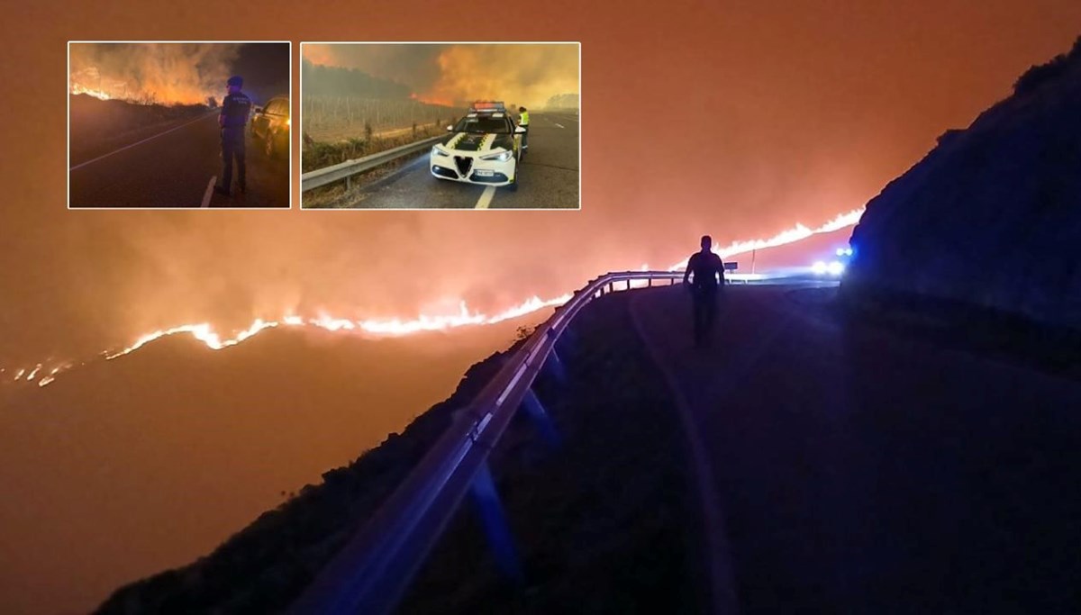 İspanya 14 farklı noktada orman yangını: 7 ölü