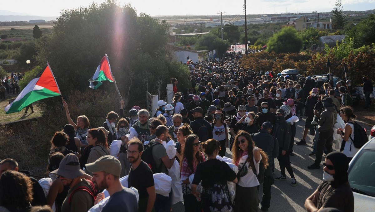 Yunanistan'da İsrailli turistlere protesto