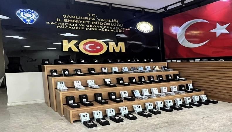 Şanlıurfa'da kaçakçılık operasyonu