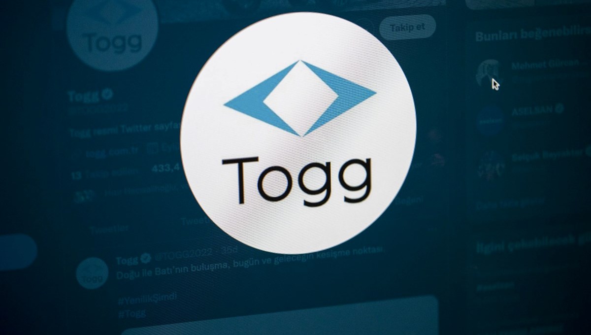 TOGG’un logosu araçtaki yerini aldı