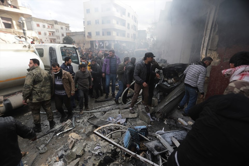 Suriye'de düzenlenen saldırılarda can kaybı 10'a yükseldi - 1